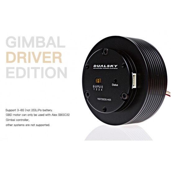 Dualsky GBD Series XM4005GBD Gimbal motor 