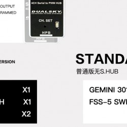 Dualsky GEMINI 3018 DELUXE Redundant Power Distribution