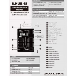 Dualsky S.Hub 18 Channels Serial HUB