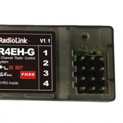 Radiolink R4EH-G 4CH High Voltage Gyro Receiver For Radiolink RC3S and RC4G Transmitter