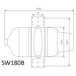 SWIWIN SW190B Turbine Brushless Starter and Fuel Pump