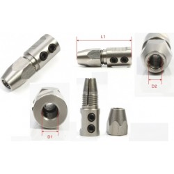 Collet Length=32mm Dia-A=5mm Dia-B=4.76mm