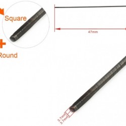 Flexible Axle (Round & Square) Positive Dia. =φ4.76 x 4