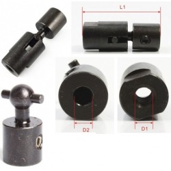 U-V-Joint for engine Length=21mm Dia-A=M5 Dia-B=4mm 