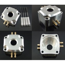 CNC Aluminum Water Jacket for 26CC China Zenoah Engine 