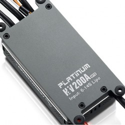 Hobbywing Platinum 200A OPTO V4 ESC for 700-800 class RC Helicopter and Giant Scale fixed-wing RC Plane