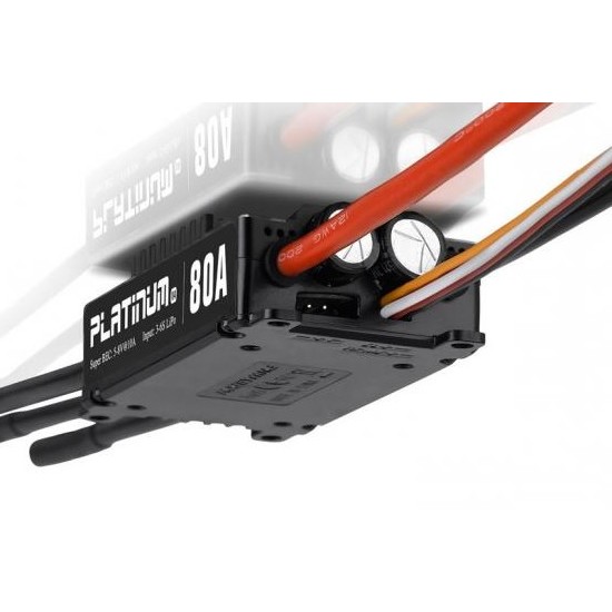 Hobbywing Platinum 80A V4 ESC for RC Heli and RC Airplane