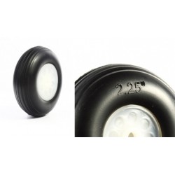 RC plane PU Wheel with Plastic Hub 2.25 inch (pair)