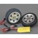 JP Hobby Electric Brake with 2 Main Wheels 40mm to 95mm + Front Wheels + Controller