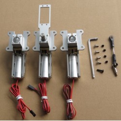 JP Hobby Alloy Electric Retracts Set of 3 Retracts with Module for 12-17KG Turbo Model