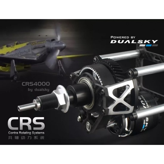 Dualsky CRS4000 Contra Rotating System for 40-60CC - rchobby-avenues
