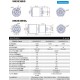 Dualsky XM2838EG-9 KV1350 Motor for Glider x2