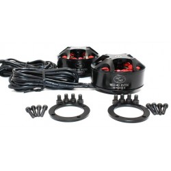 Hengli W6340 KV230 Motor x2 with 1 pair of Hengli 22x6 Carbon Fibre Prop for Industrial Quadcopter