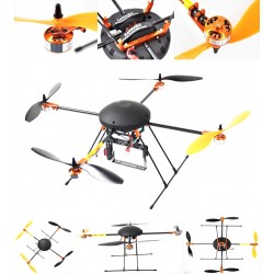 LOTUSRC T580P Quadcopter AP/AV based ARTF - DIY